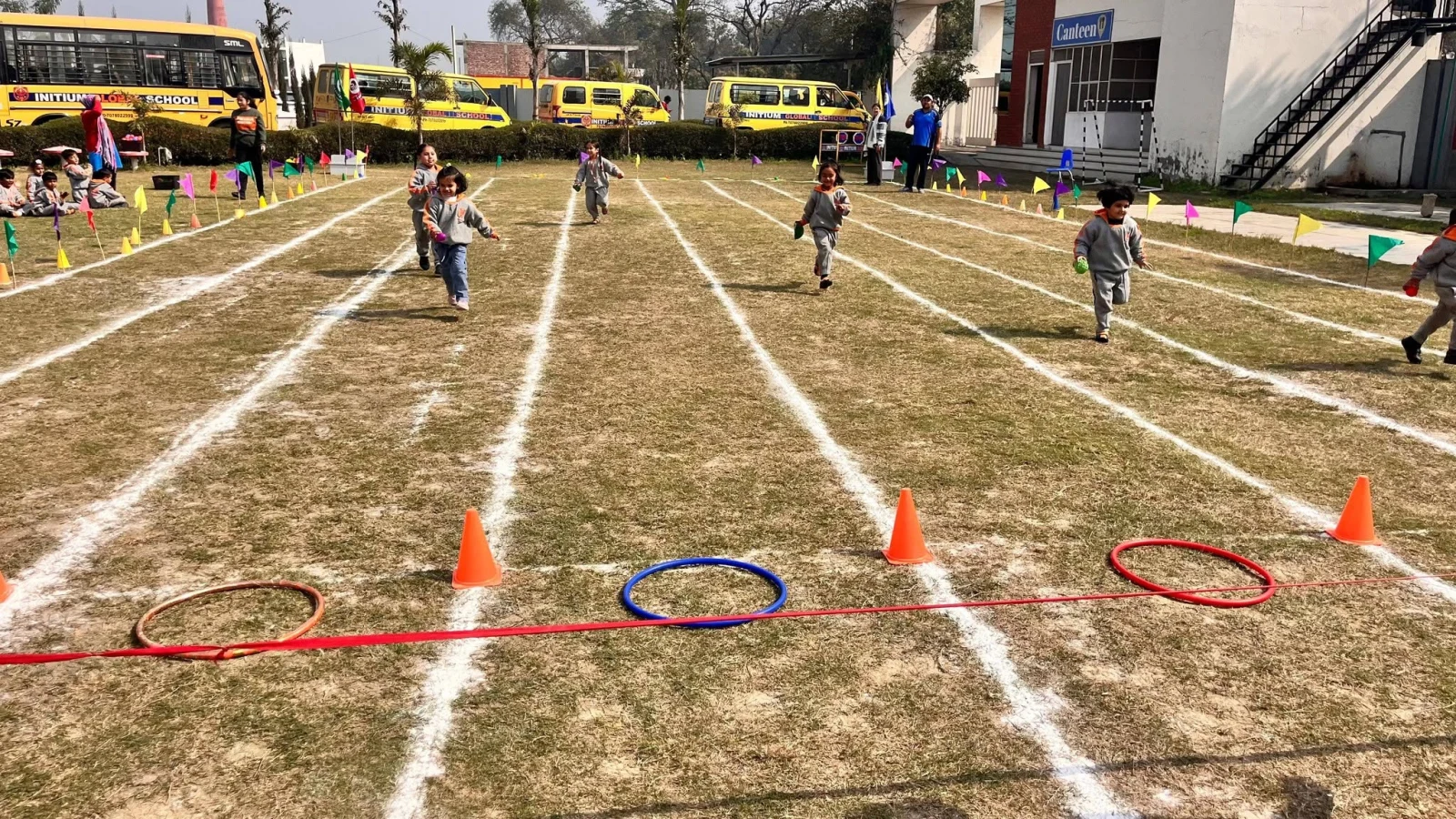 Sports day on the Initium Global School campus